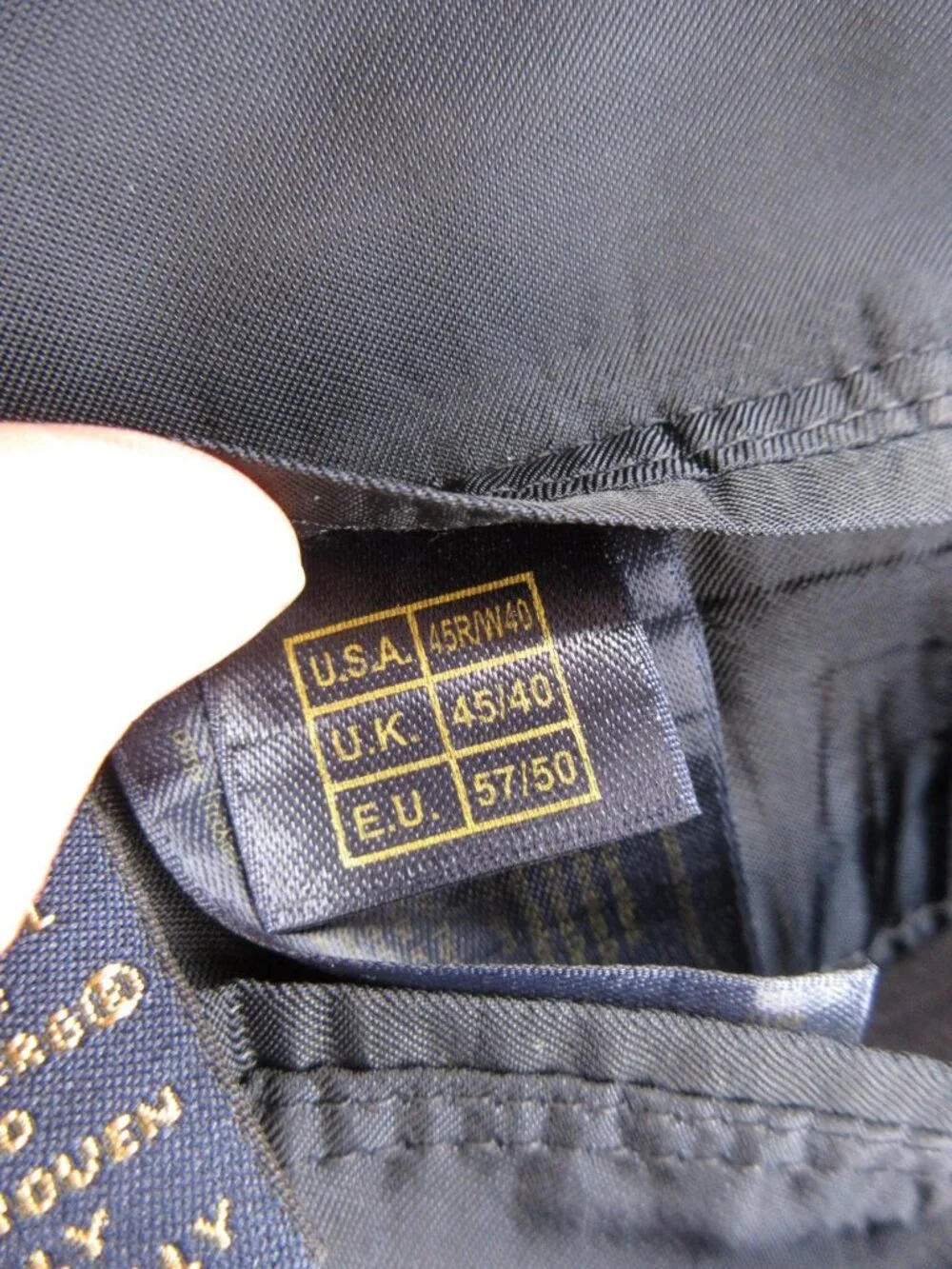 Brooks Brothers Sport Coat 45 Navy Golden Fleece Madison Blazer Italy